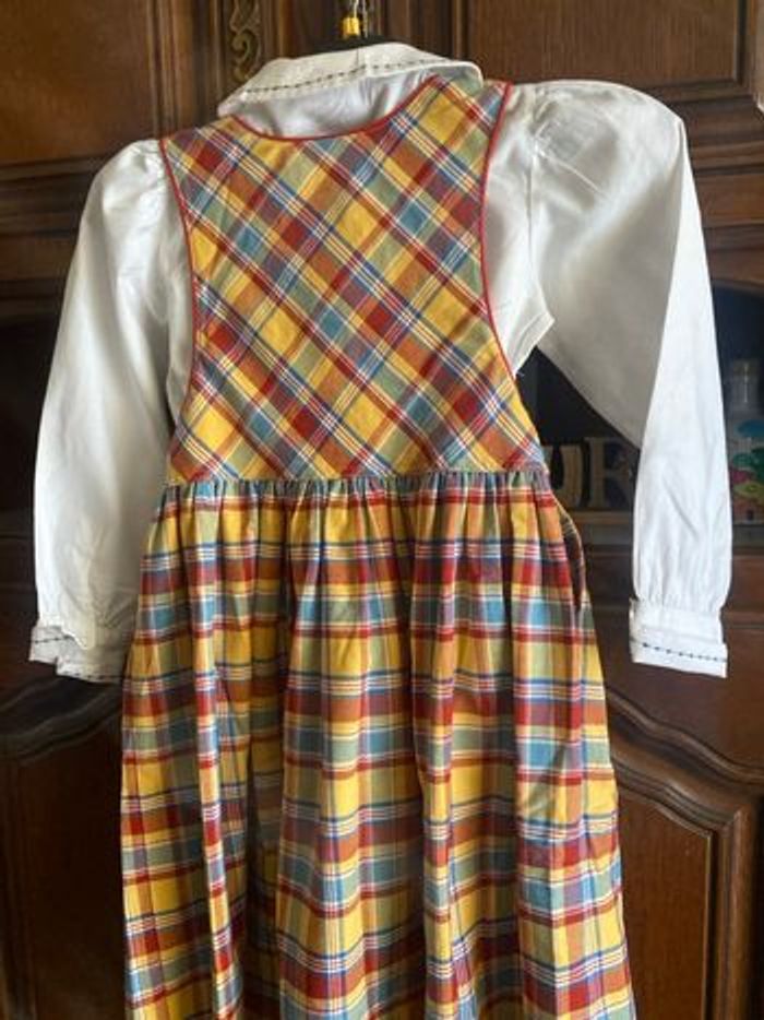 Robe chasuble et chemisier - photo numéro 5