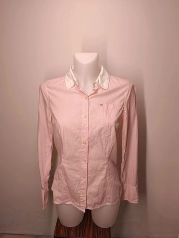 Chemise Tommy Hilfiger Femme Taille S Rose rayé