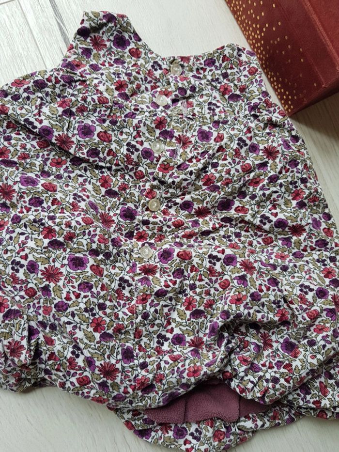 Robe boule hiver fille sergent major 3mois liberty - photo numéro 4