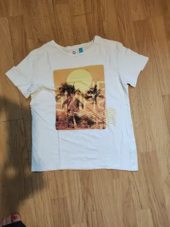 T-shirt Okaïdi coucher de soleil