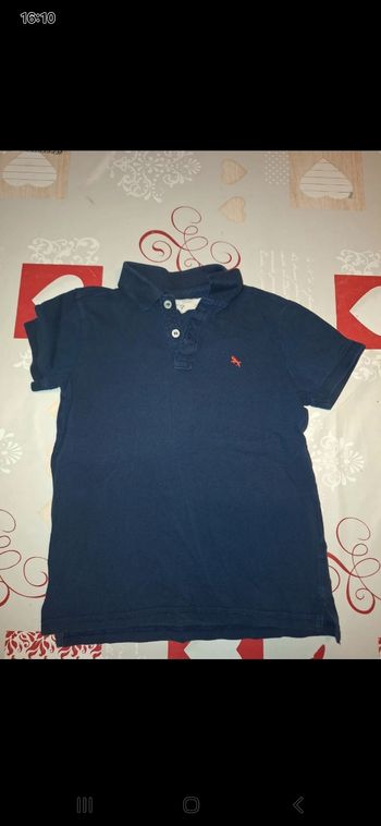 Polo bleu marine