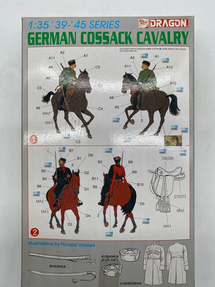 Dragon maquette German Cossak Cavalry - photo numéro 2