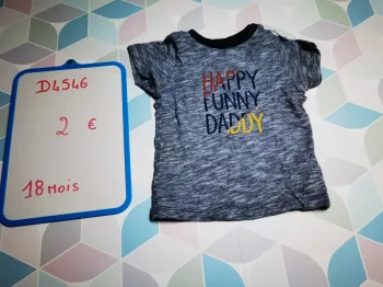 D4546 - tee-shirt garçon 18 mois