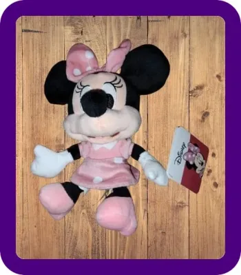 Peluche Minnie Disney environ 16 cm
