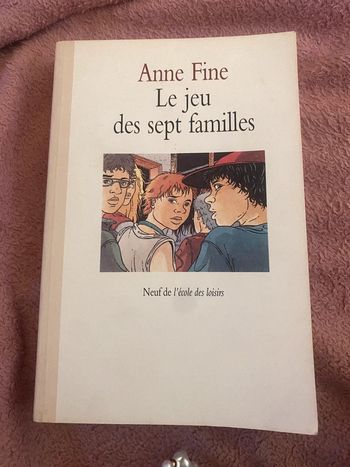 Livre Le Jeu des Sept Familles – Anne Fine