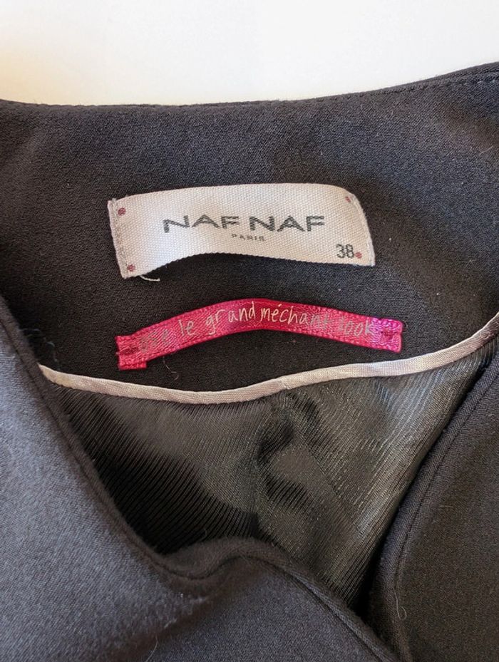 Veste noire Naf Naf - Taille : 38 - photo numéro 4