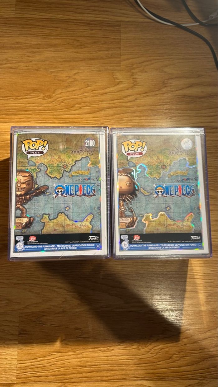 Funko Pop - Franky 2180 & Robin 2179 Bronze One Piece - photo numéro 6