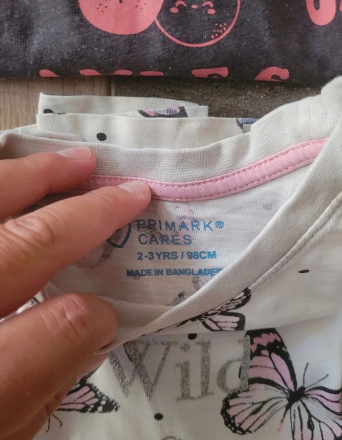 Lot 10 t-shirts manches longues 3 ans - photo numéro 3