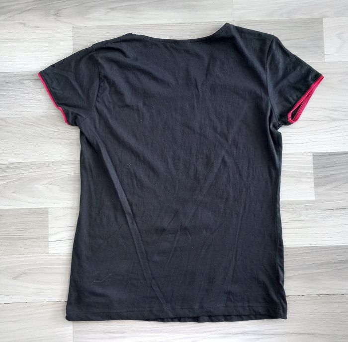 Pyjama femme 2 pièces (T-shirt et pantacourt) noir imprimé Tissaia taille M⁷ - photo numéro 7