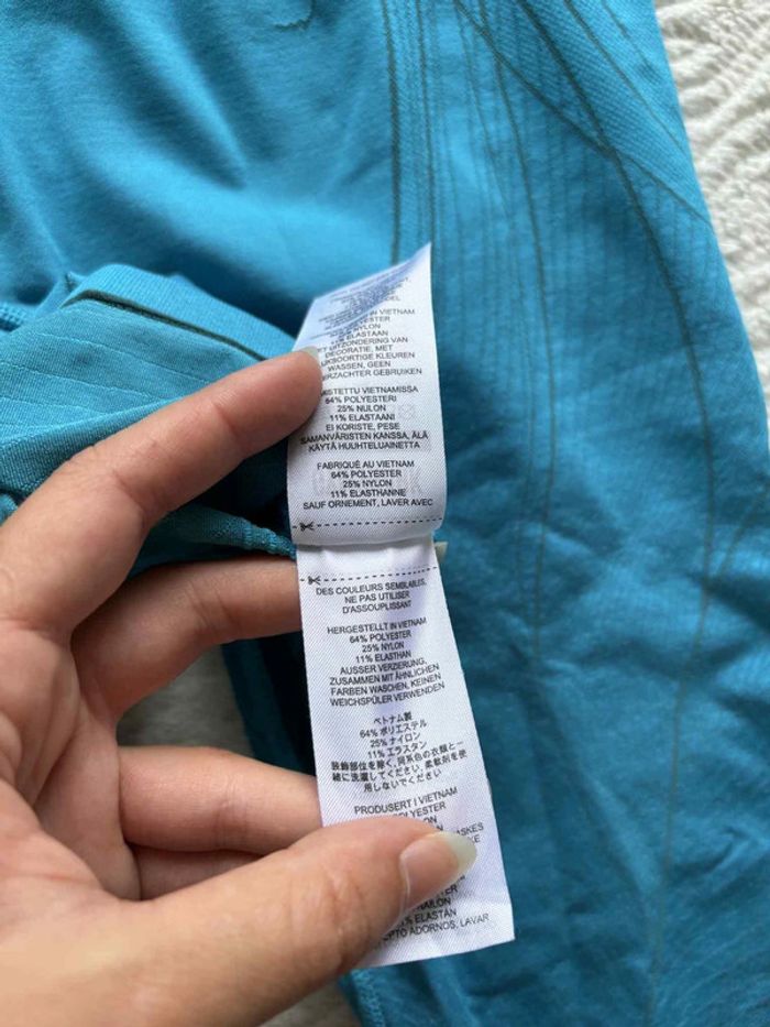 Ensemble Gymshark Apex Seamless Femme Bleu – Brassière L + Legging M – Comme Neuf – Valeur 102€ - photo numéro 15
