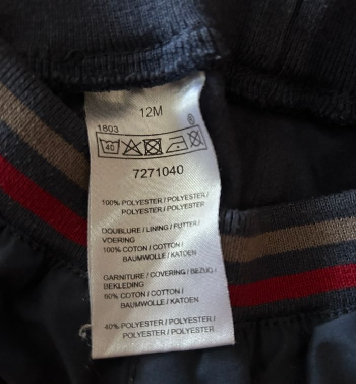 pantalon jogger léger garçon 12 mois - photo numéro 4