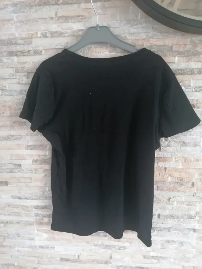 Tee-shirt taille M noir/Doré - photo numéro 13