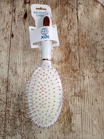 Brosse à cheveux ovale en plastique