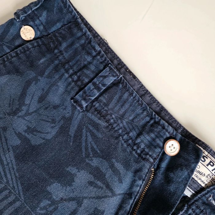 2 shorts en toile m, bleus - photo numéro 8