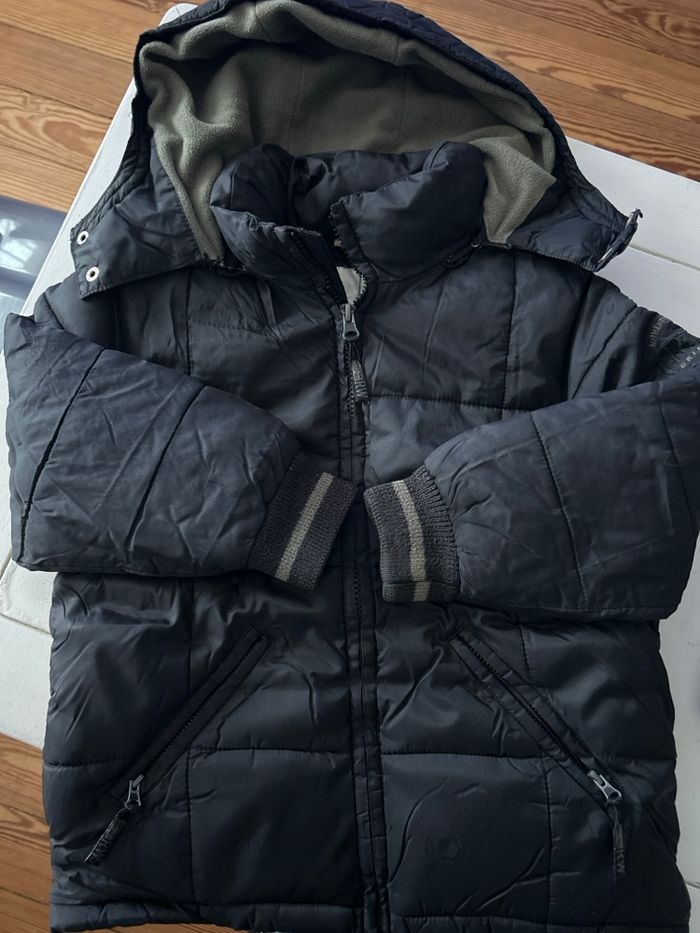 Doudoune noir garçon