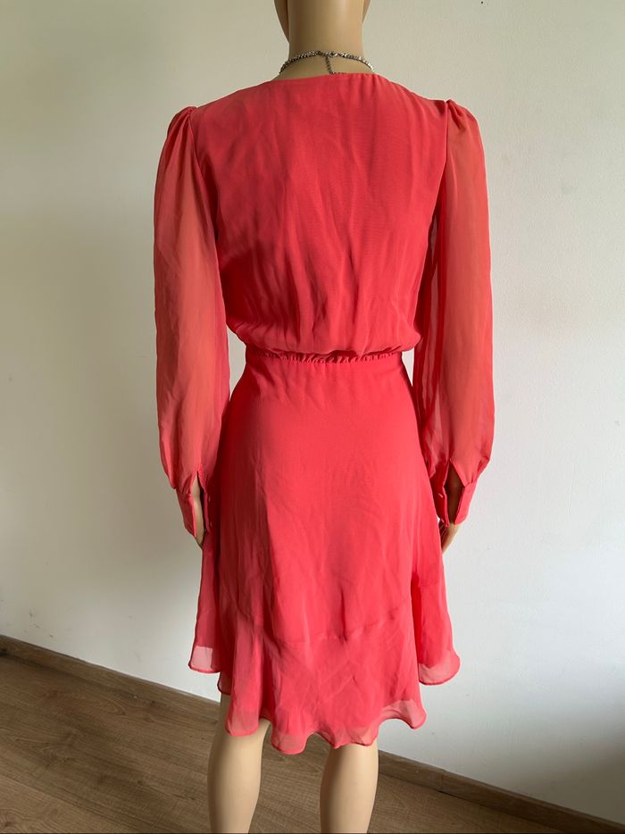Robe rose corail neuve Naf Naf taille 36 (valeur 70€) - photo numéro 5