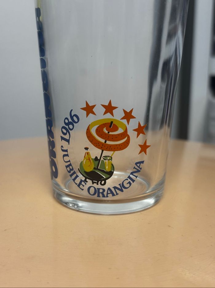 Verre orangina jubilé 1986 - photo numéro 3