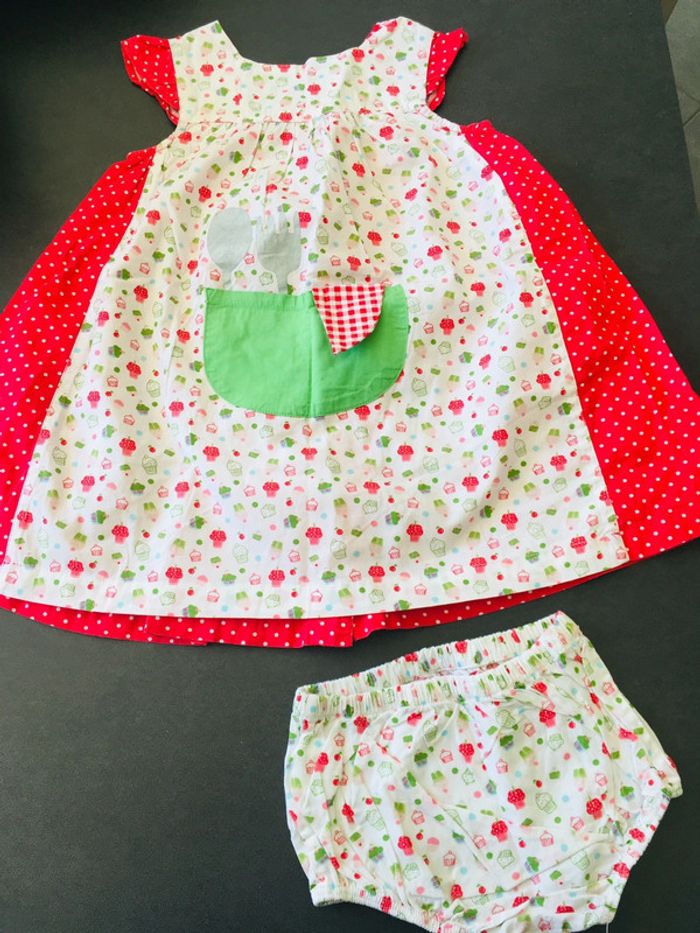 Ensemble robe et boomer 18 24 mois vêtement bébé fille orchestra