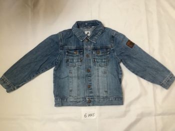 Veste en jean 6 ans