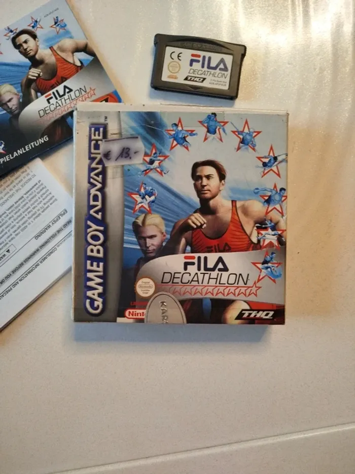 Game boy advance fila decathlon game gba Nintendo - photo numéro 2