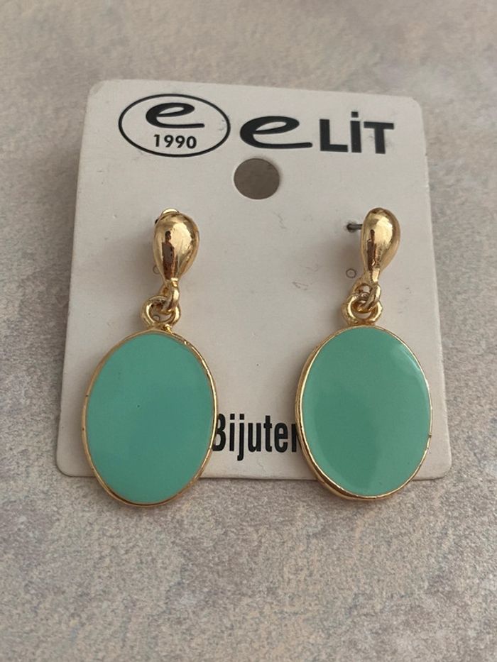 Boucles d’oreilles dorées - photo numéro 2