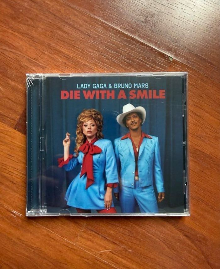 Die With A Smile - Lady Gaga & Bruno Mars CD Single