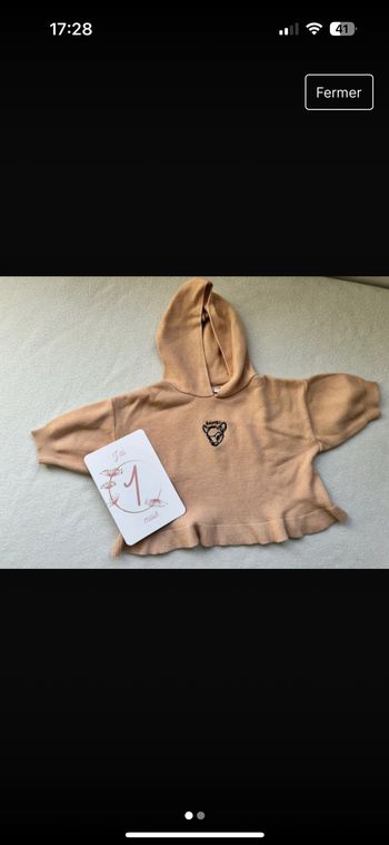 Long vêtement, bébé fille