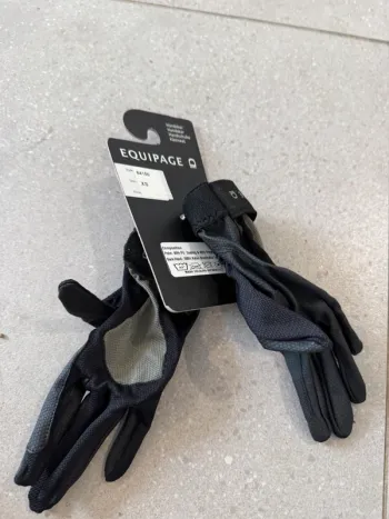 Gants noir Equipage taille XS, neuf