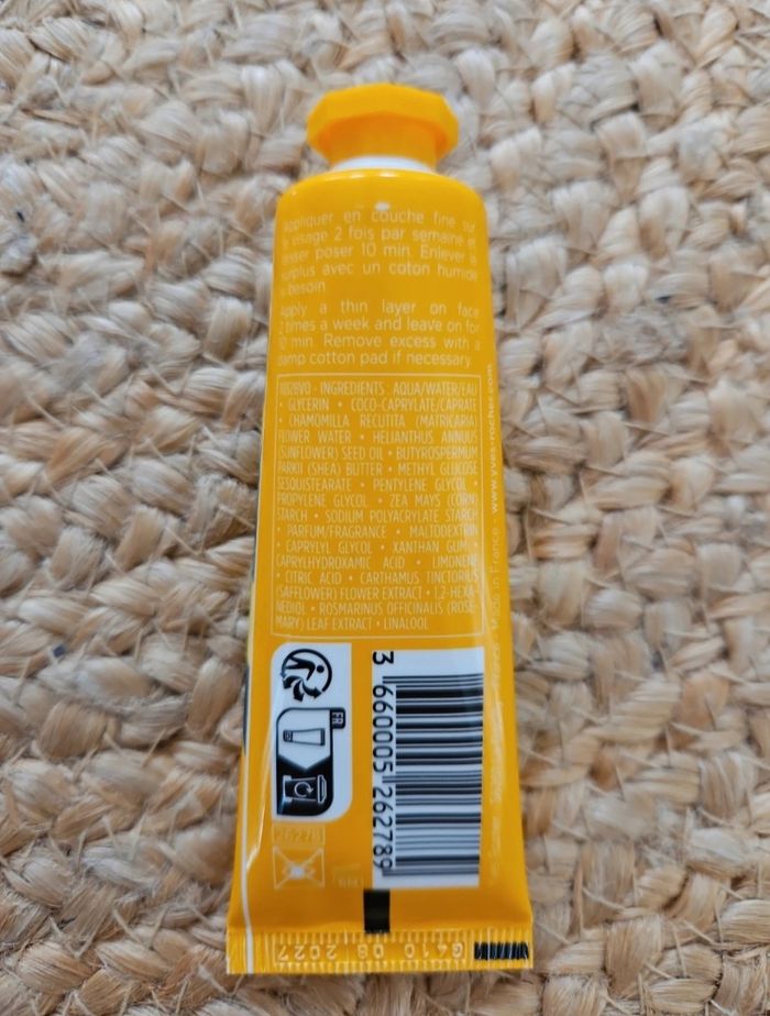 Masque mousse visage Apaiser Camomille BIO 💛 - photo numéro 2