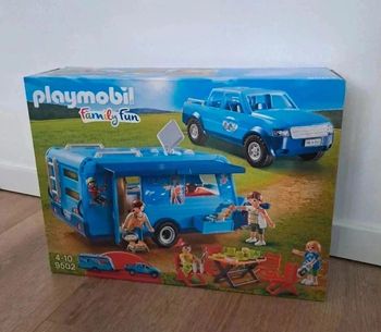 80 € Playmobil 9502 Fun Park Pick up et CaravaneNeuf - Boite scellée