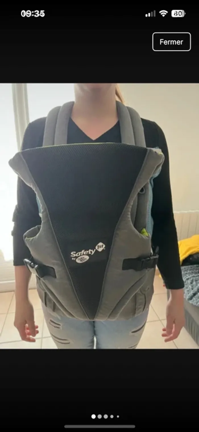 Porte-bébé mixte Safety 1st – idéal balades & sorties