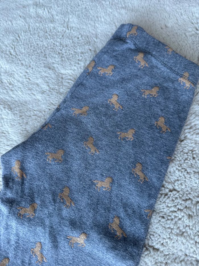 👖 leggings jeans licorne+ legging chaud - Kiabi -H&M - taille 8 ans- satisfaisant et très bon état - photo numéro 12