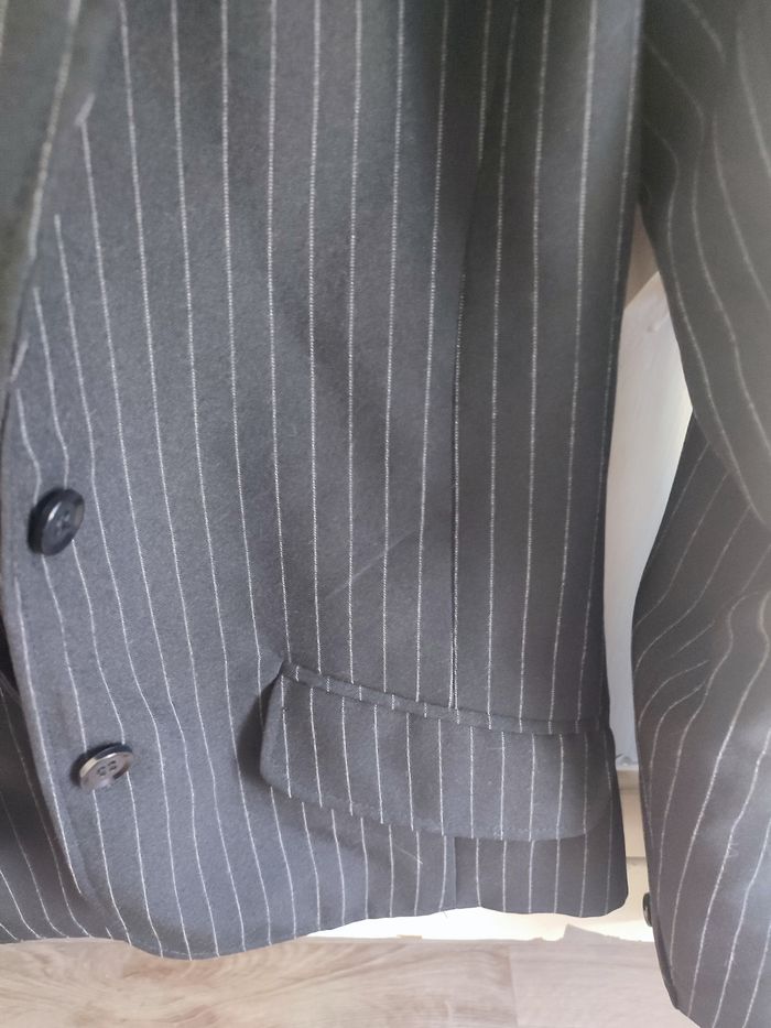 Veste habillée a rayures - photo numéro 5