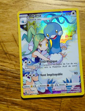 Carte pokemon Altaria   TG11/TG30