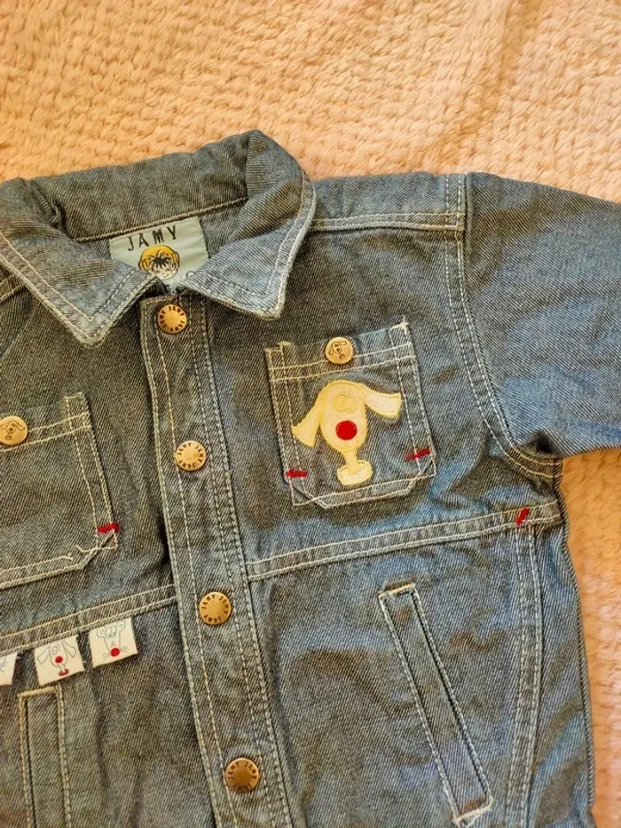 Veste en jean 2 ans - photo numéro 2