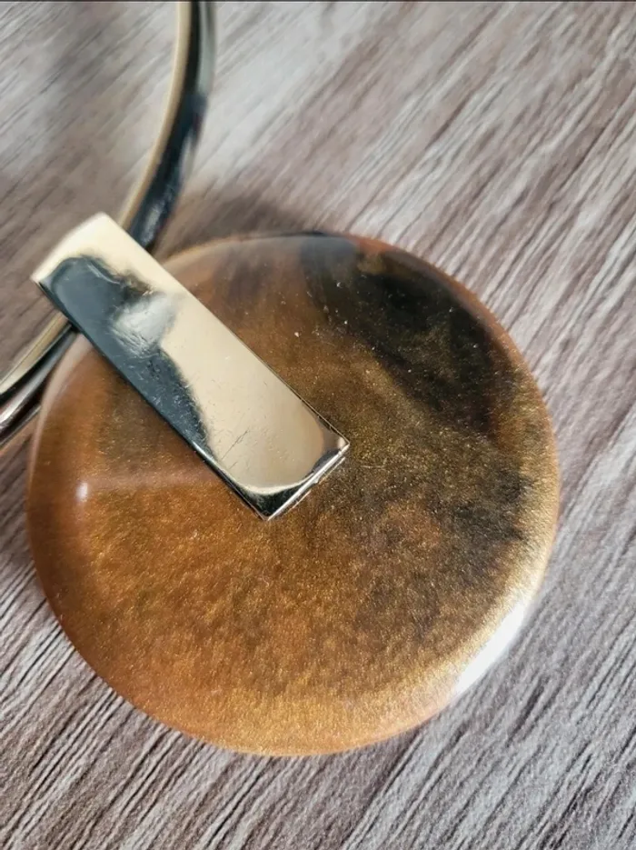 Zara collier metal rigide - photo numéro 2
