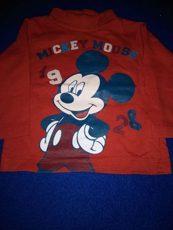 Pull col roulé bébé garçon 3 mois