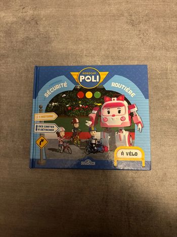 Livre robocar poli à vélo