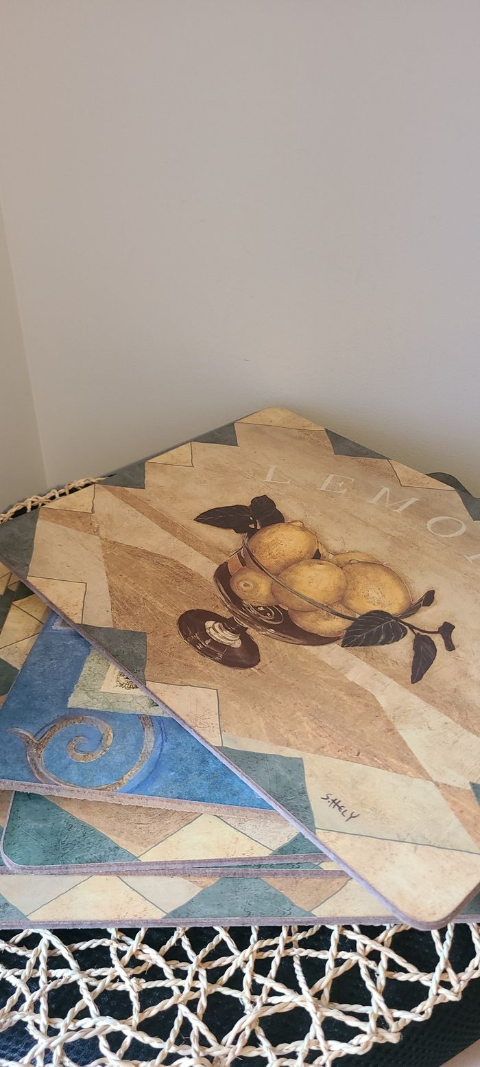 napperons anciens agrumes Pimperne - photo numéro 4