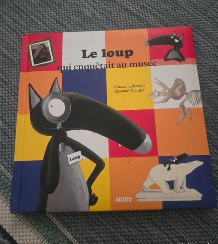 Livre Le Loup qui enquetait au musee