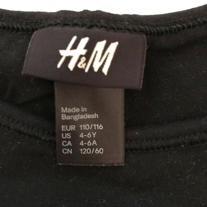 Tee-shirt manches courtes Noir - photo numéro 5