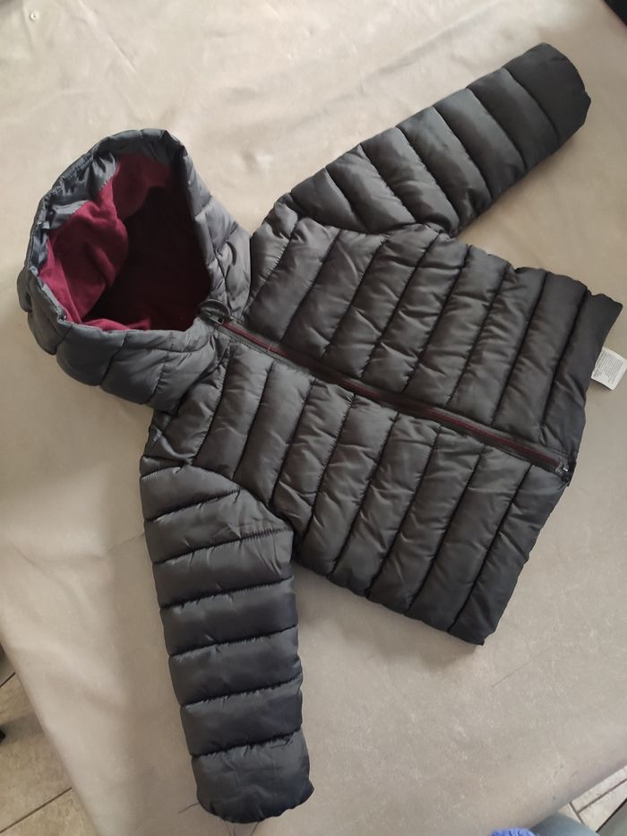 Manteau gris Kiabi 24 mois