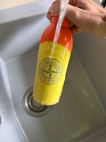 Bouteille Thermos Stone Island orange 🌟