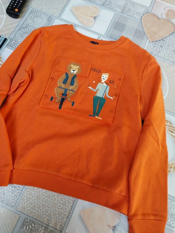Sweat garçon 10 ans kiabi neuf