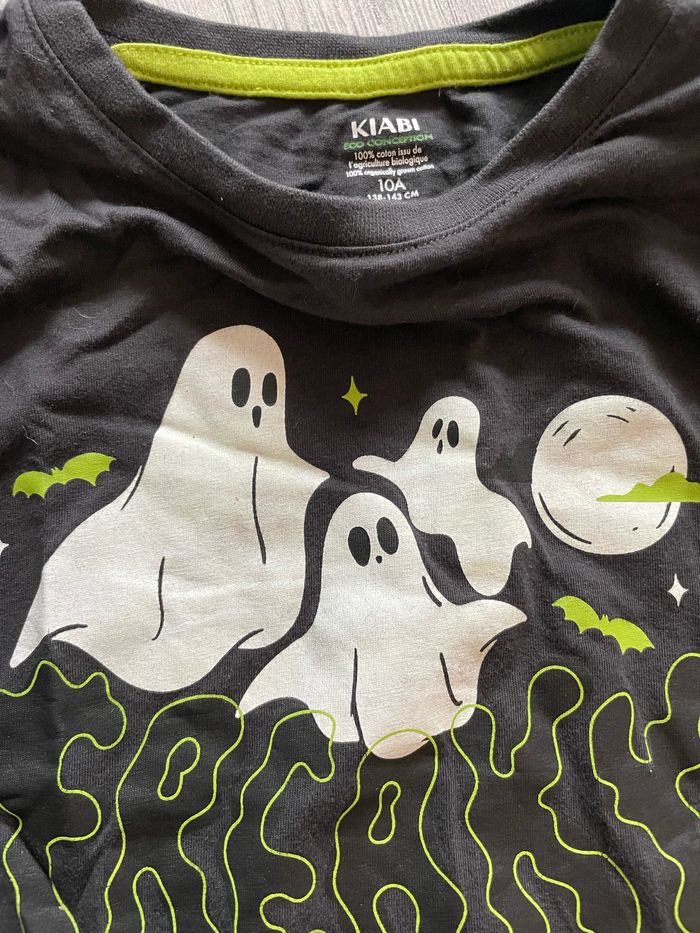 Tee shirt Halloween 10 ans Kiabi - photo numéro 2