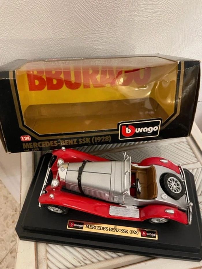 Voiture Burago Mercedes Benz SSK 1928