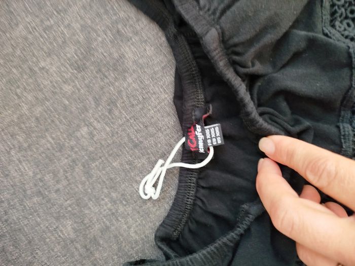 Body broderie dentelle noir xxs fille Jennyfer - photo numéro 2