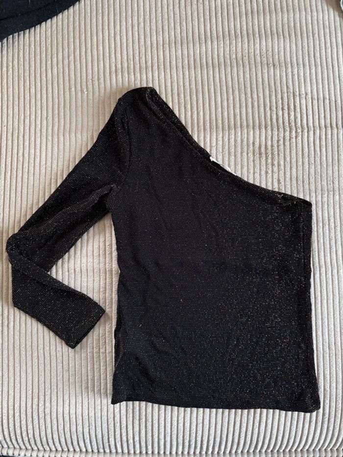 Top asymétrique brillant Mango - photo numéro 2