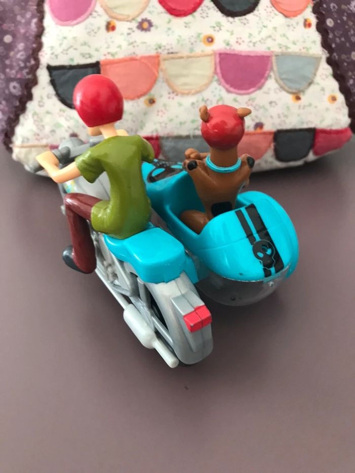 Figurine pvc Scooby Doo Hanna Barbera sidecar - photo numéro 3