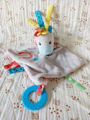 Doudou âne cheval Tex